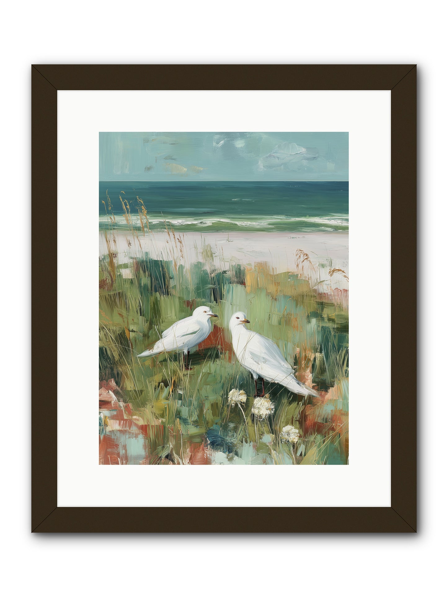 In Nature's Veil -- Framed Print - Black 12x16