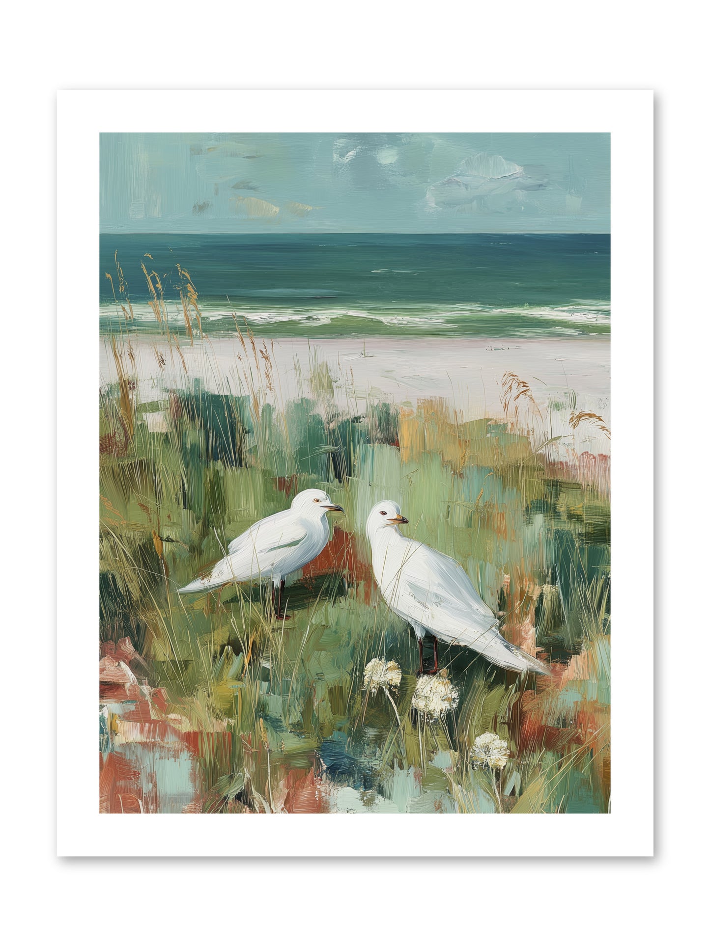 In Nature's Veil -- Loose Canvas Print 12x16