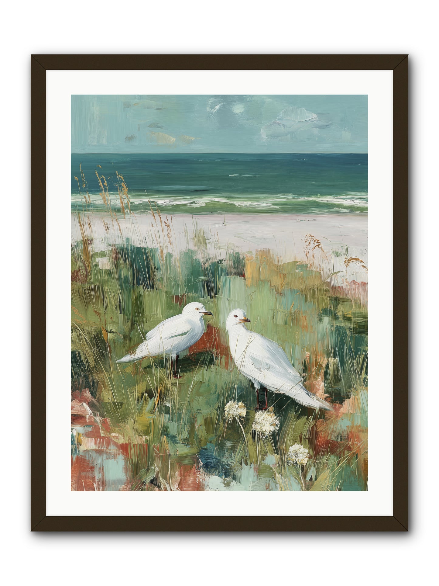 In Nature's Veil -- Framed Print - Black 24x32
