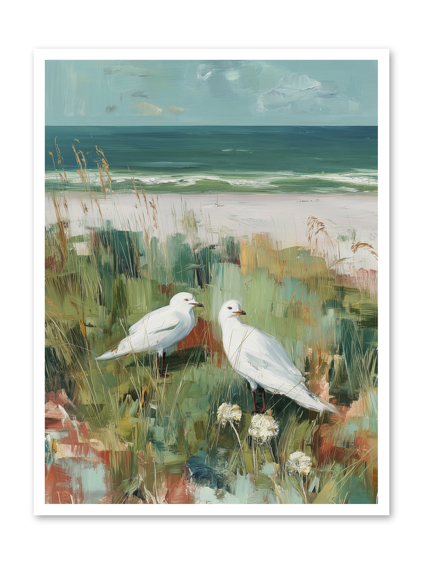 In Nature's Veil -- Loose Canvas Print 30x40