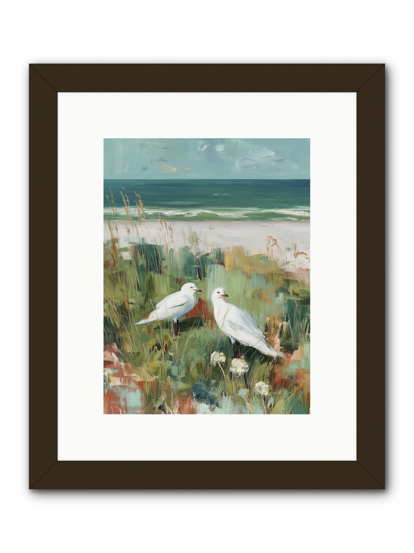 In Nature's Veil -- Framed Print - Black 9x12
