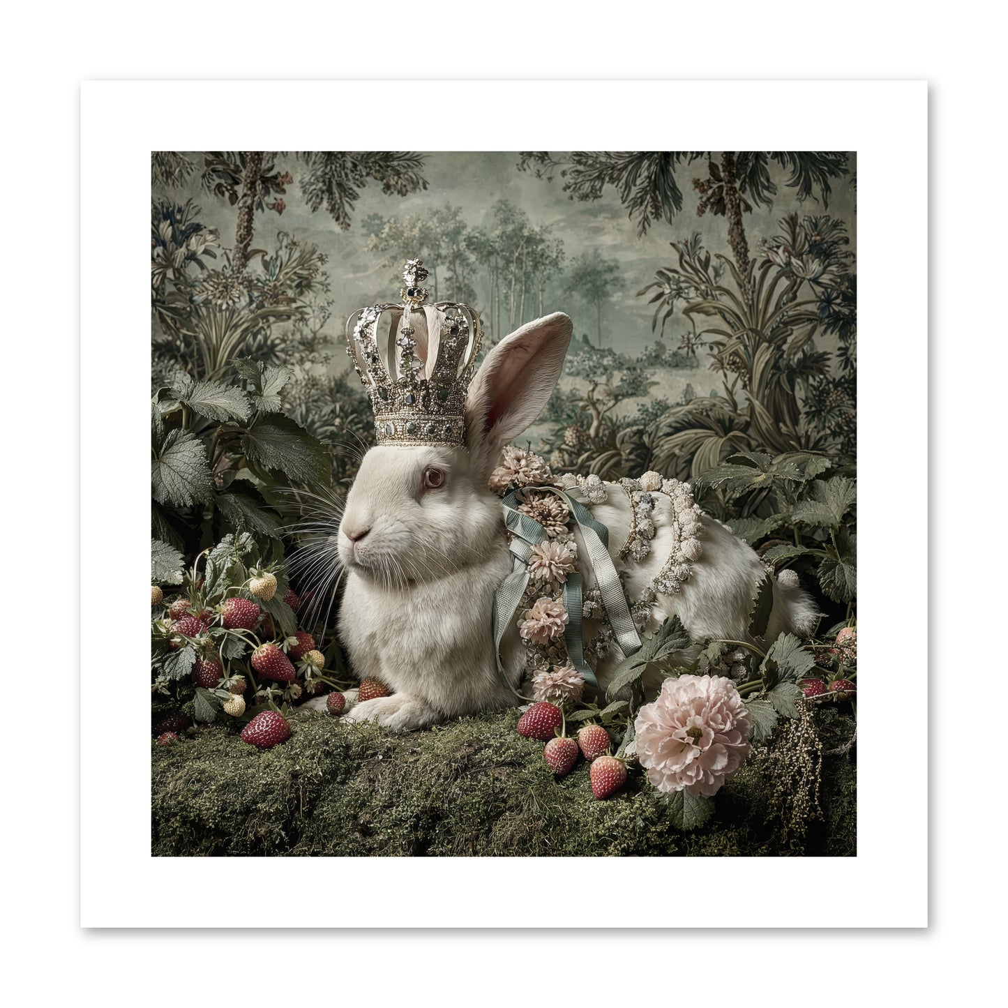 In Rooms of Golden Joy -- Paper Print 10x10