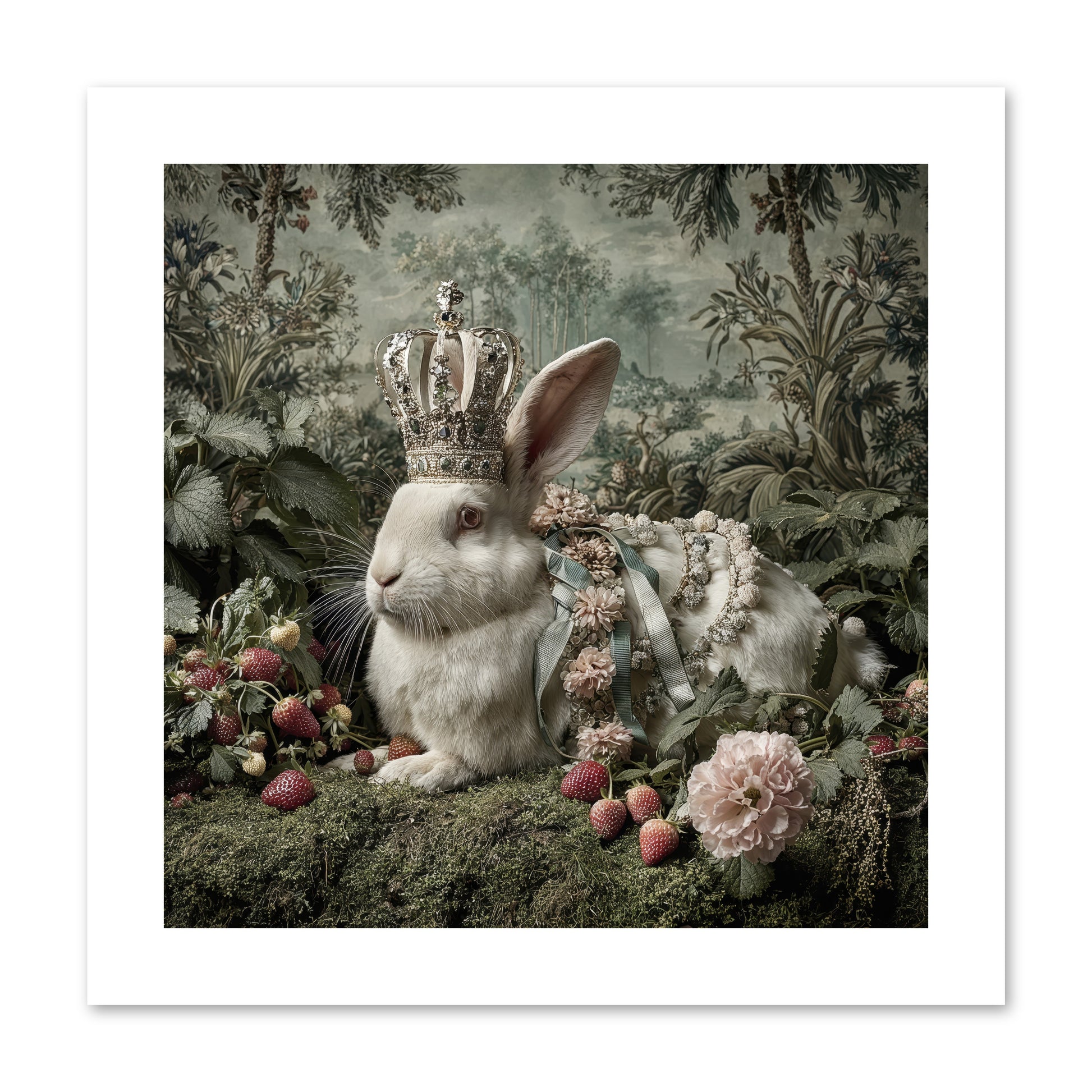 In Rooms of Golden Joy -- Paper Print 10x10