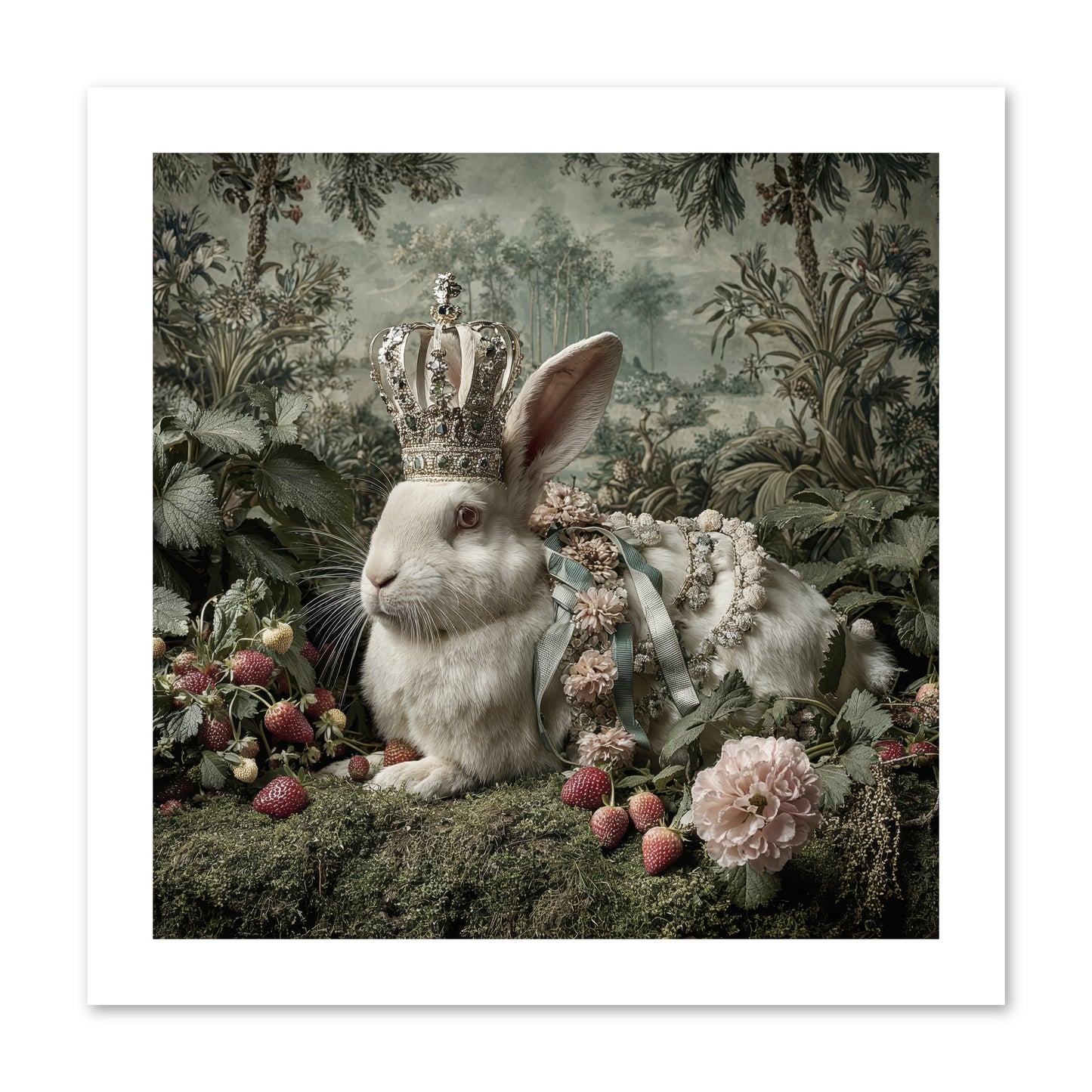 In Rooms of Golden Joy -- Paper Print 12x12