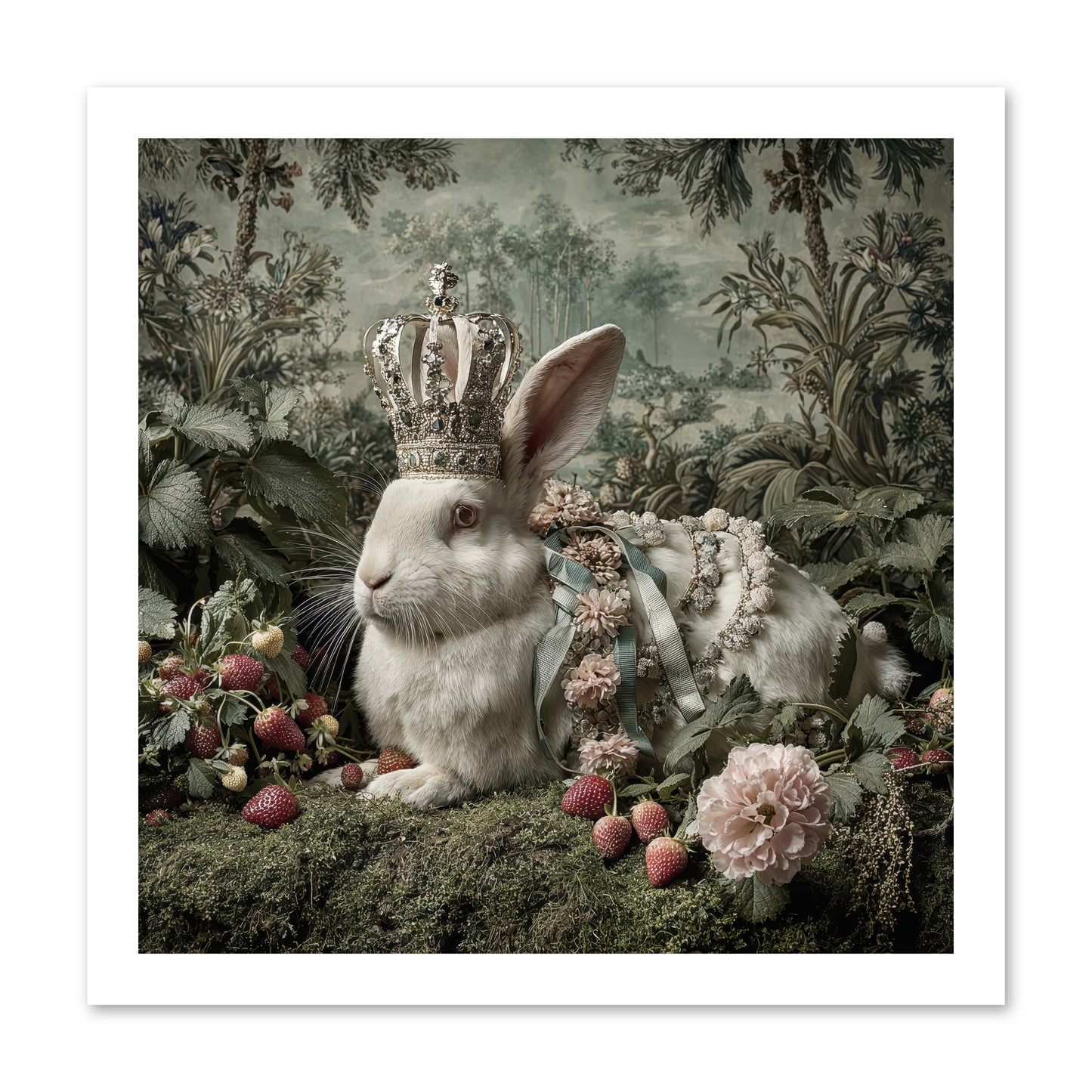 In Rooms of Golden Joy -- Loose Canvas Print 16x16