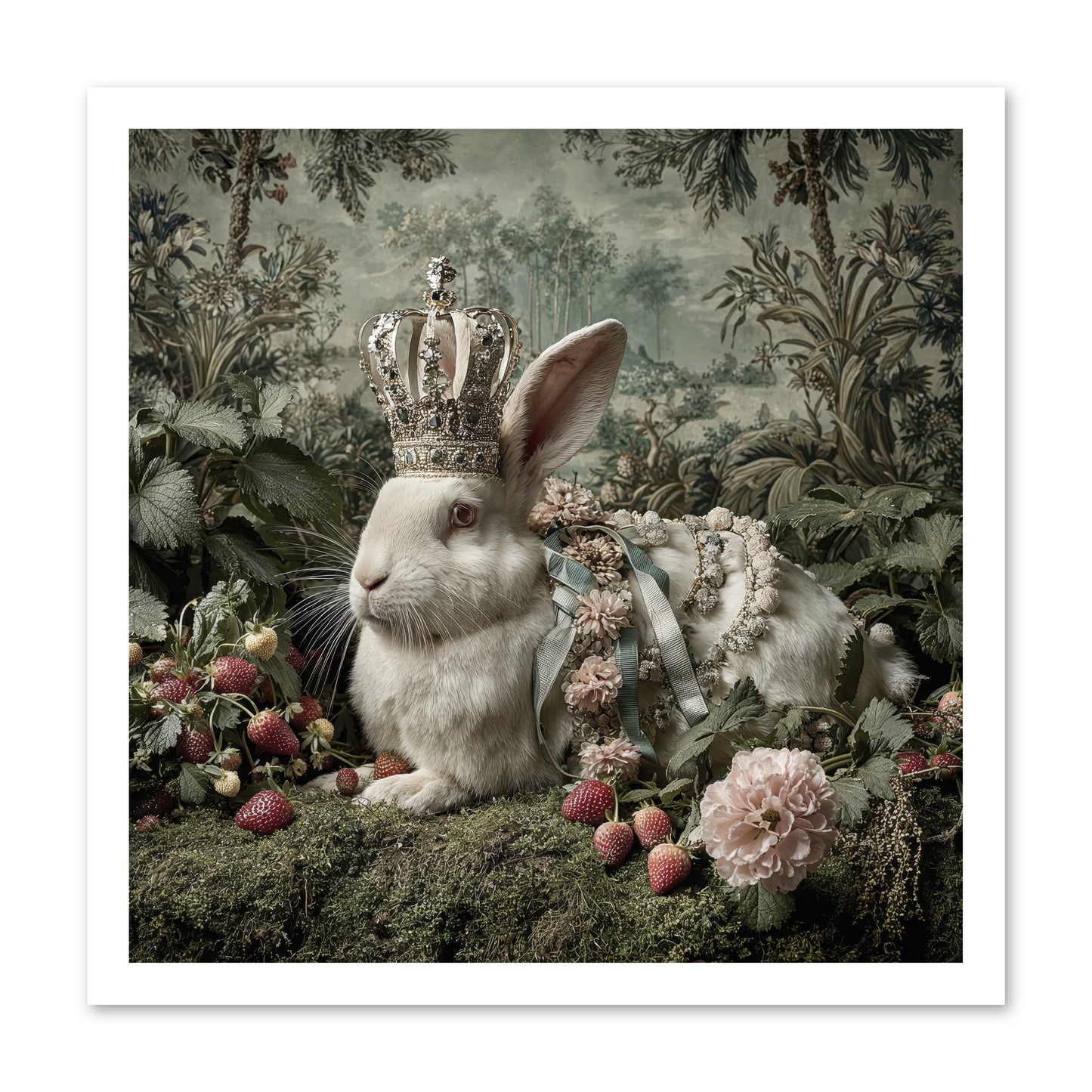In Rooms of Golden Joy -- Paper Print 20x20