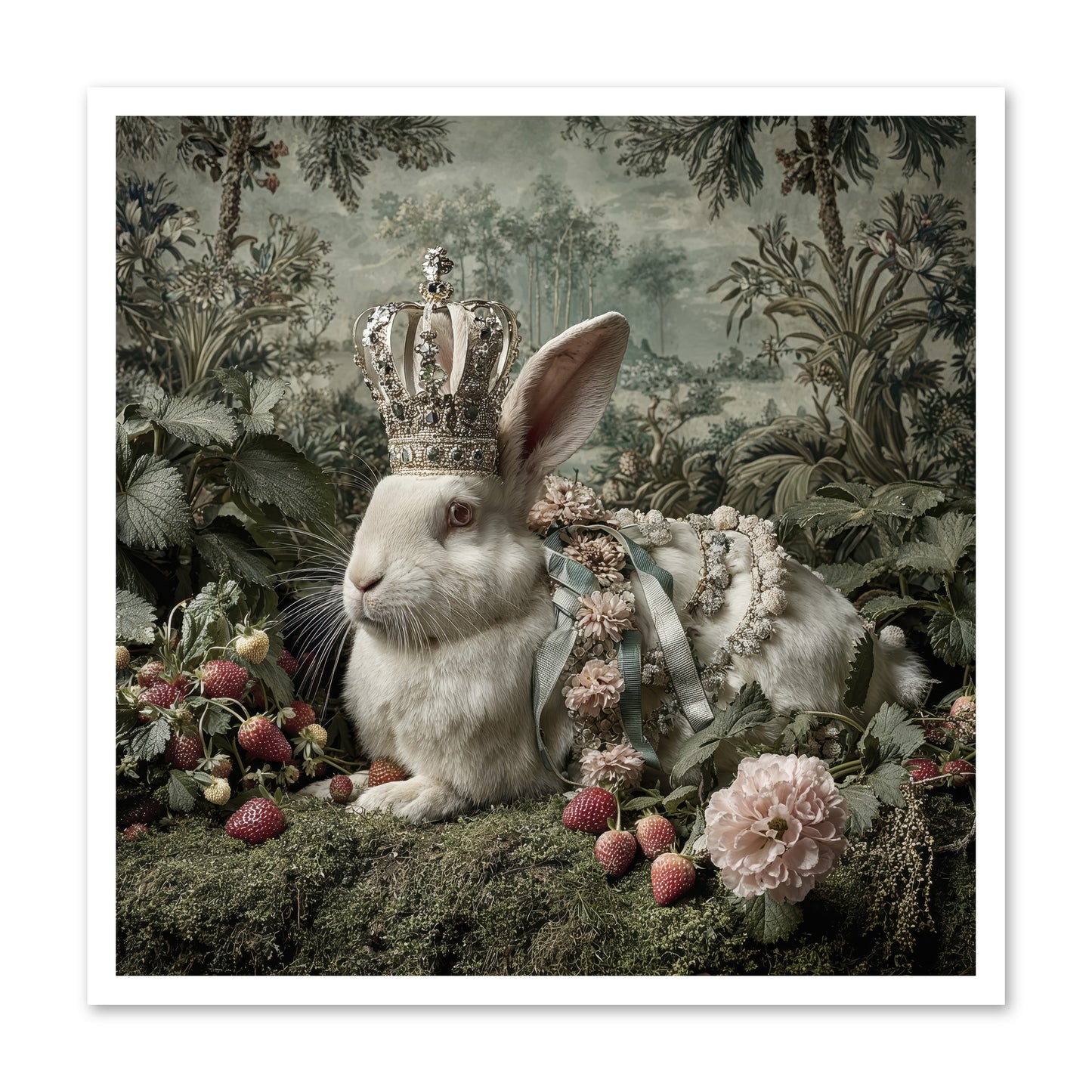 In Rooms of Golden Joy -- Loose Canvas Print 30x30