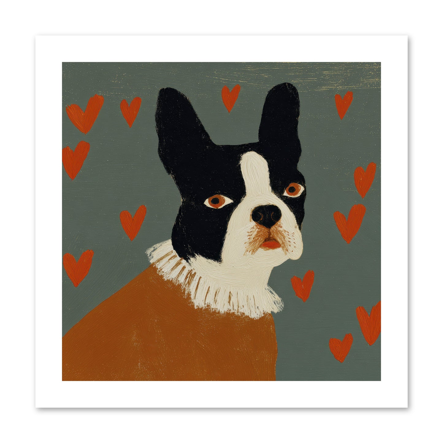 In The Company Of Kindred Spirits -- Loose Canvas Print 12x12