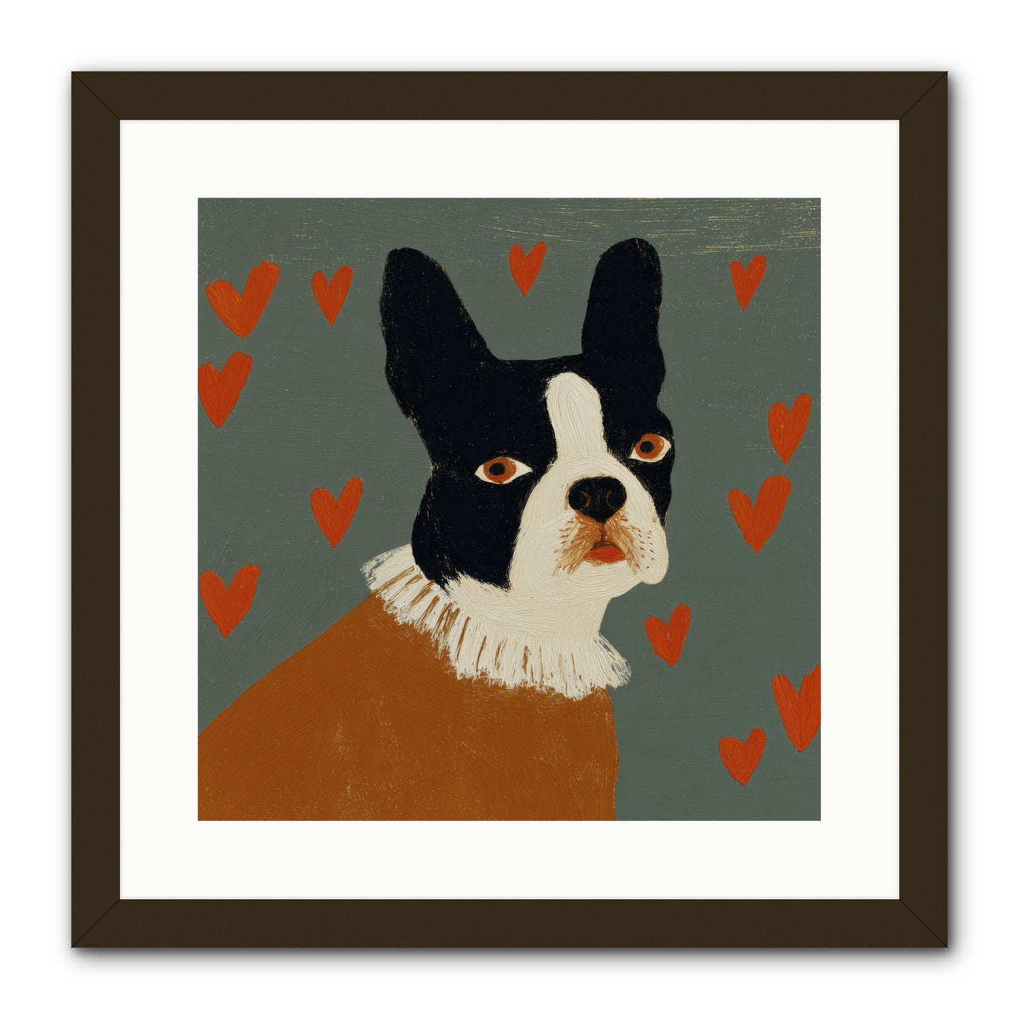 In The Company Of Kindred Spirits -- Framed Print - Black 16x16