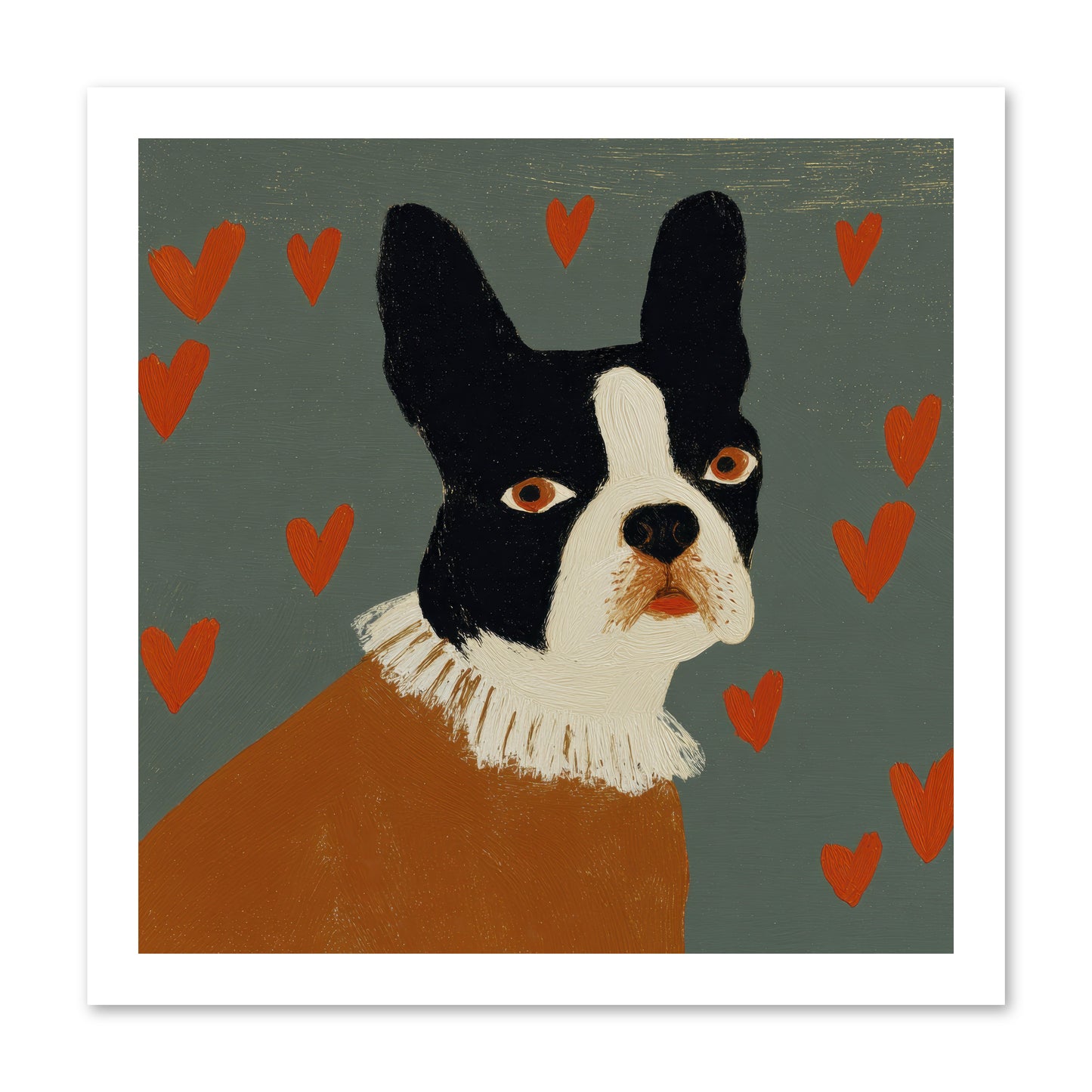 In The Company Of Kindred Spirits -- Paper Print 16x16