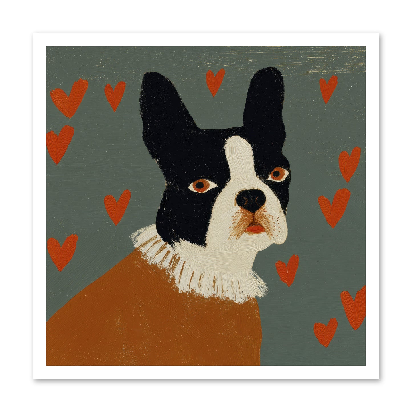 In The Company Of Kindred Spirits -- Loose Canvas Print 24x24