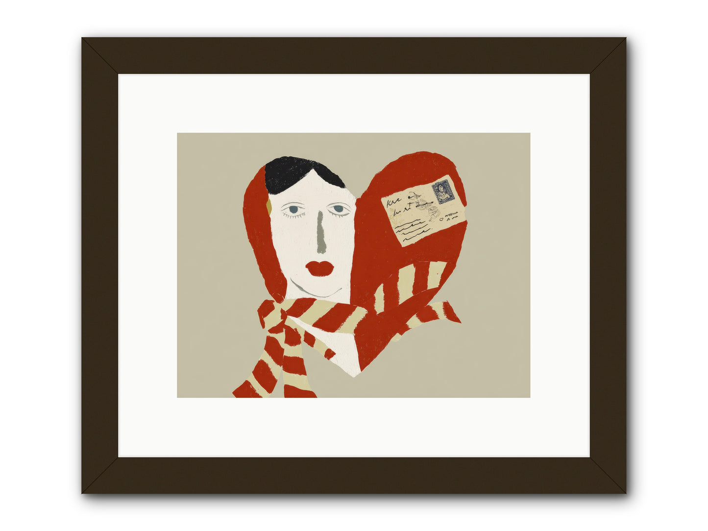 In The Language Of Forever -- Framed Print - Black 12x9