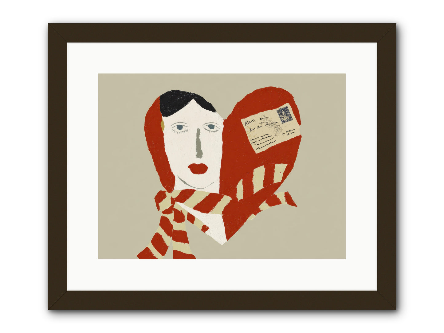 In The Language Of Forever -- Framed Print - Black 16x12