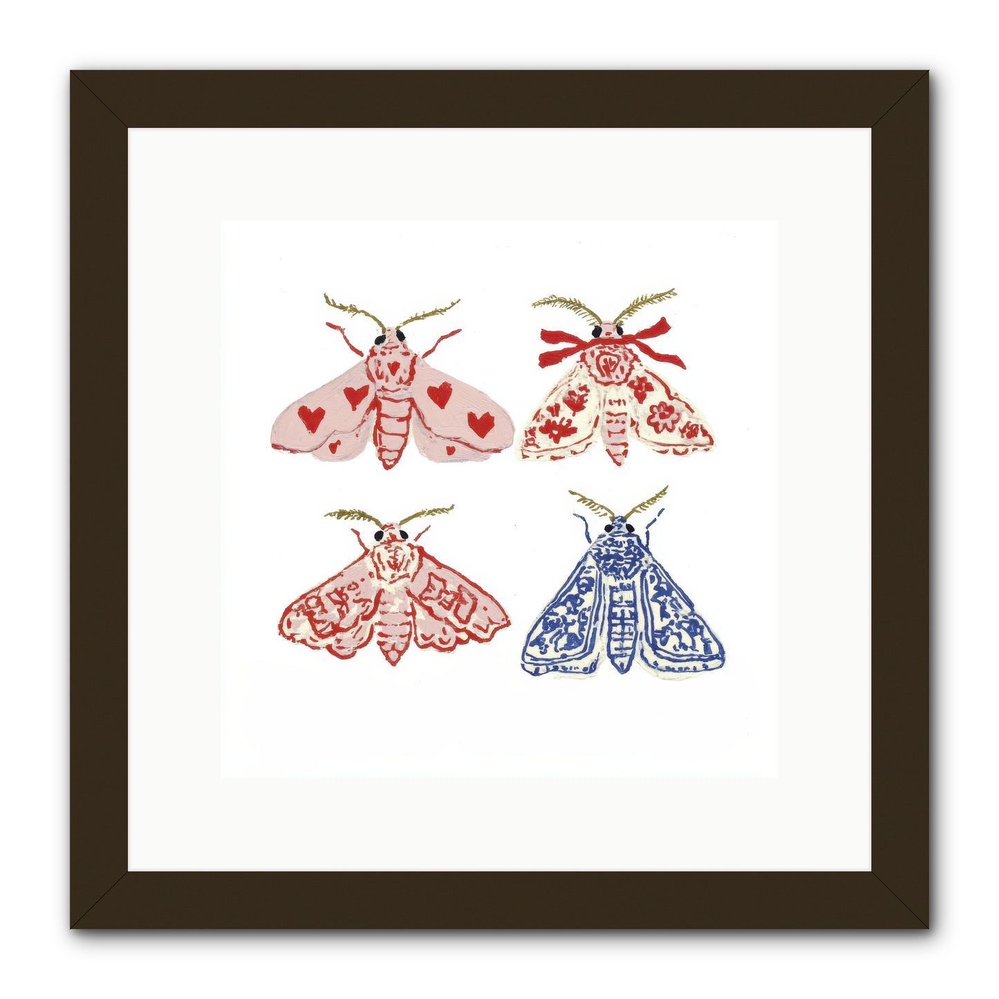 In The Language Only They Knew -- Framed Print - Black 12x12