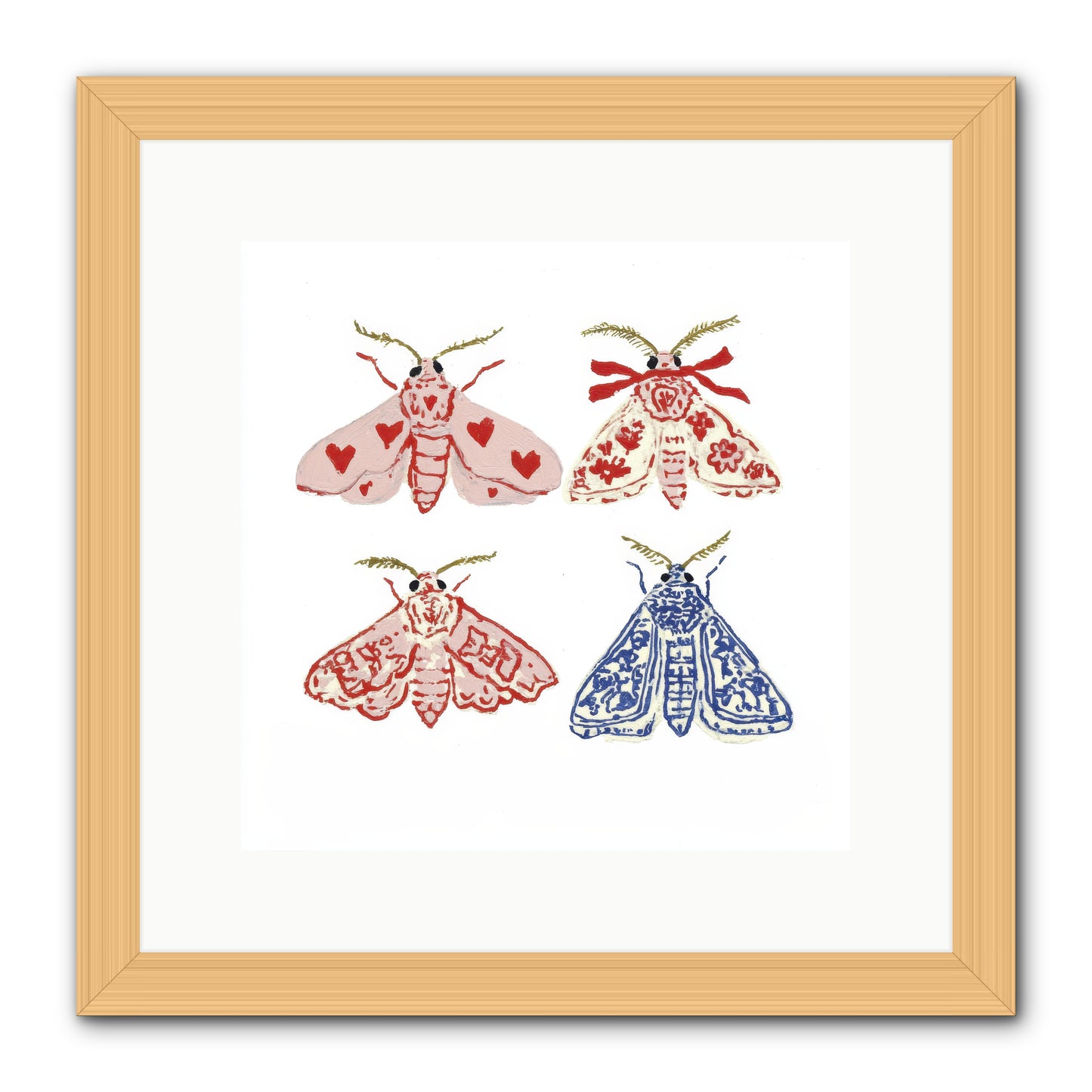 In The Language Only They Knew -- Framed Print - Natural 12x12