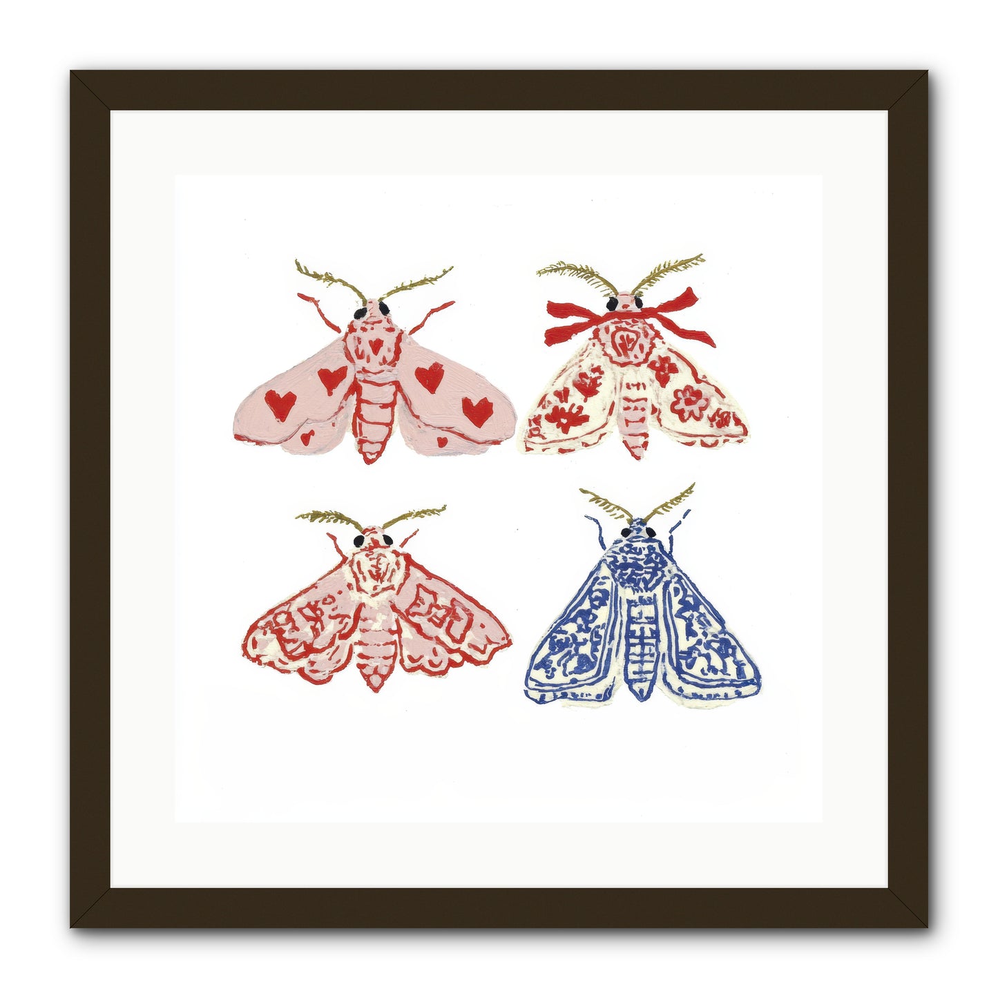 In The Language Only They Knew -- Framed Print - Black 20x20