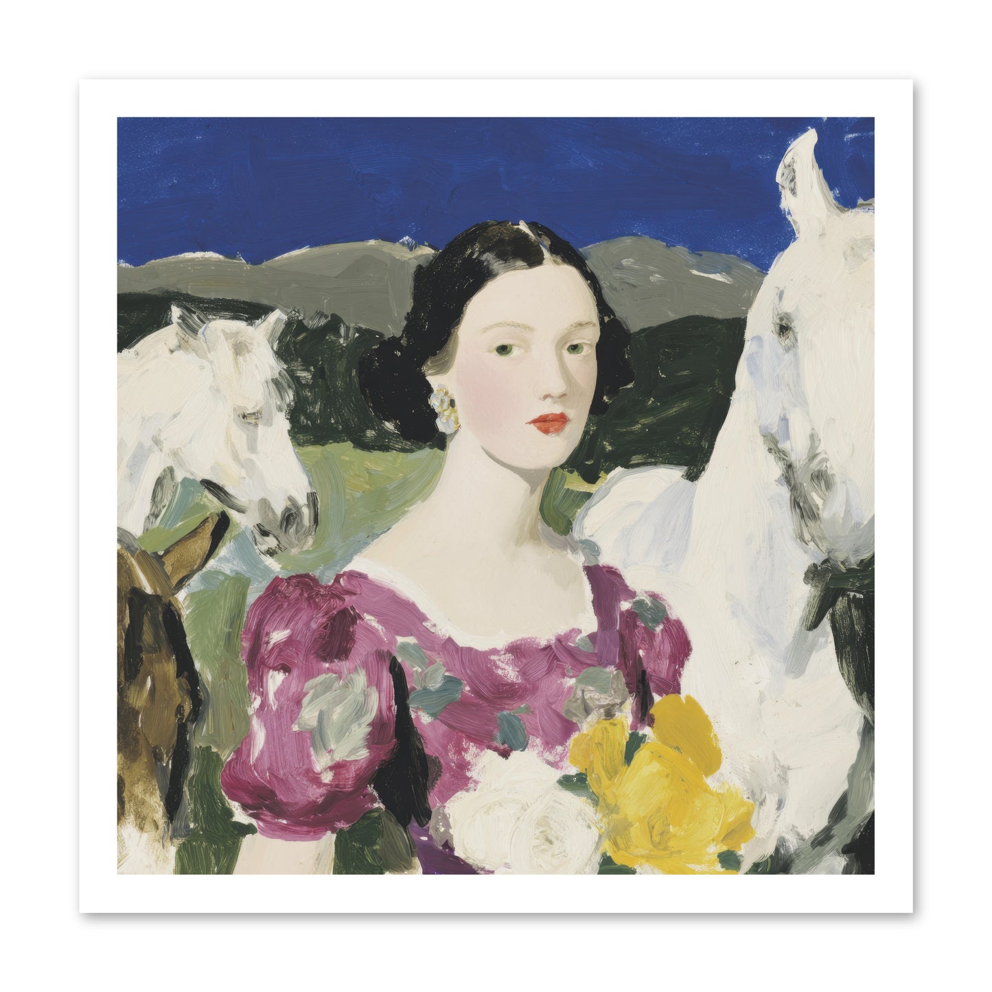 In the Dream Landscape -- Loose Canvas Print 20x20
