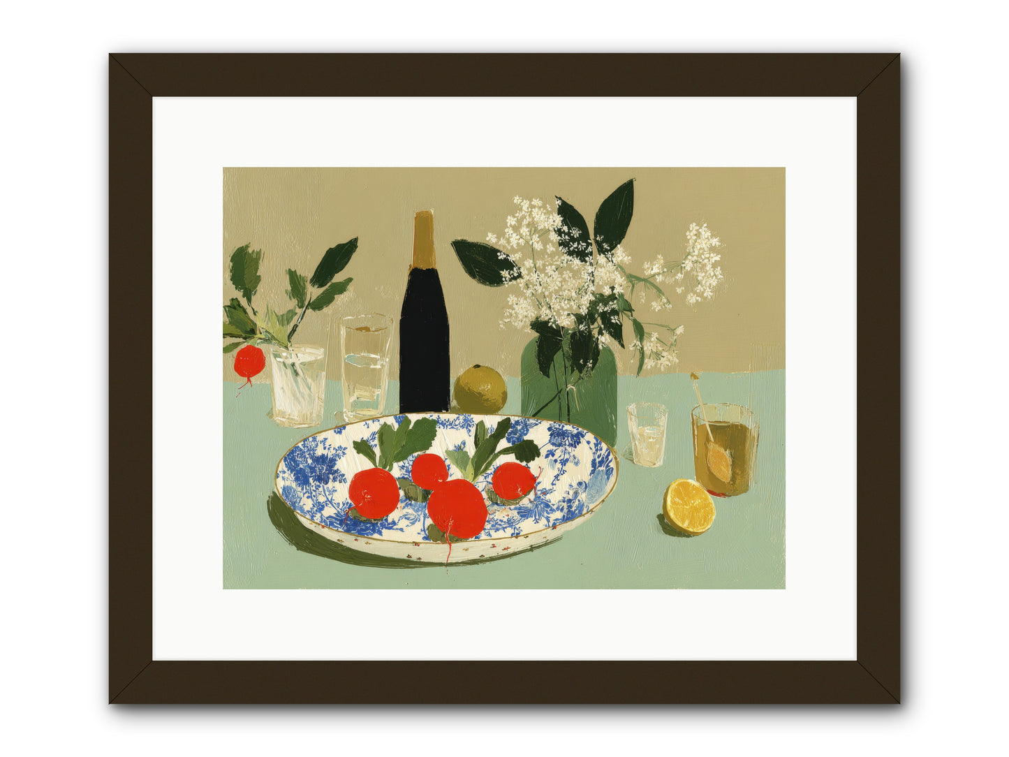In the Stillness -- Framed Print - Black 16x12