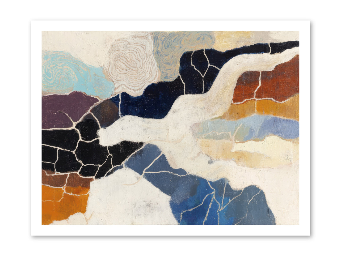 Incise -- Loose Canvas Print 24x18