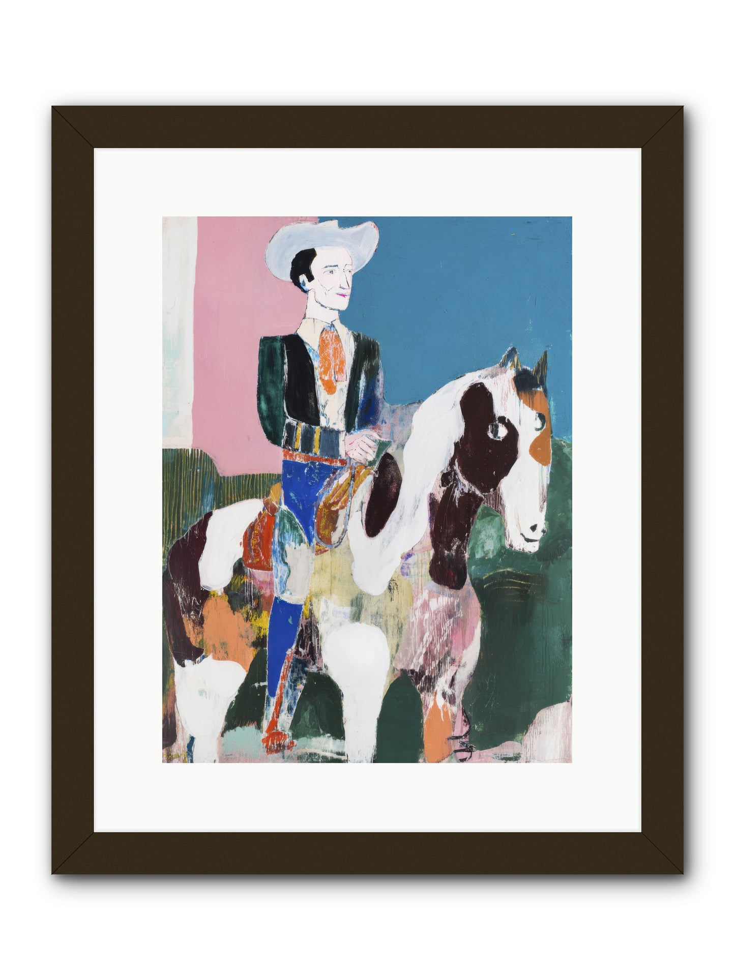 Infinite Return -- Framed Print - Black 12x16
