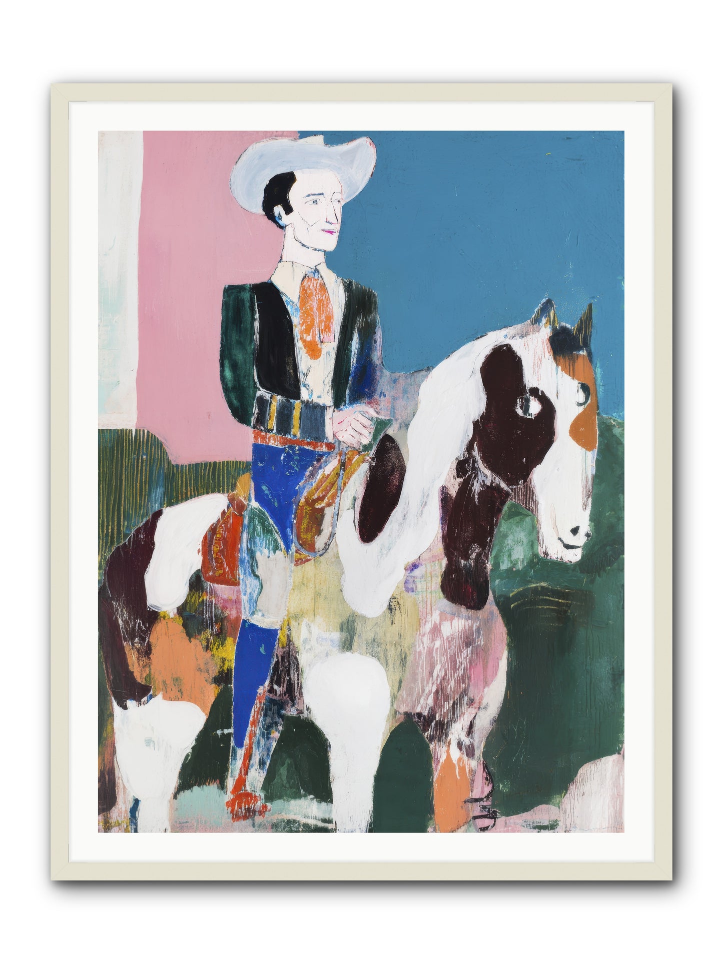 Infinite Return -- Framed Print - White 36x48