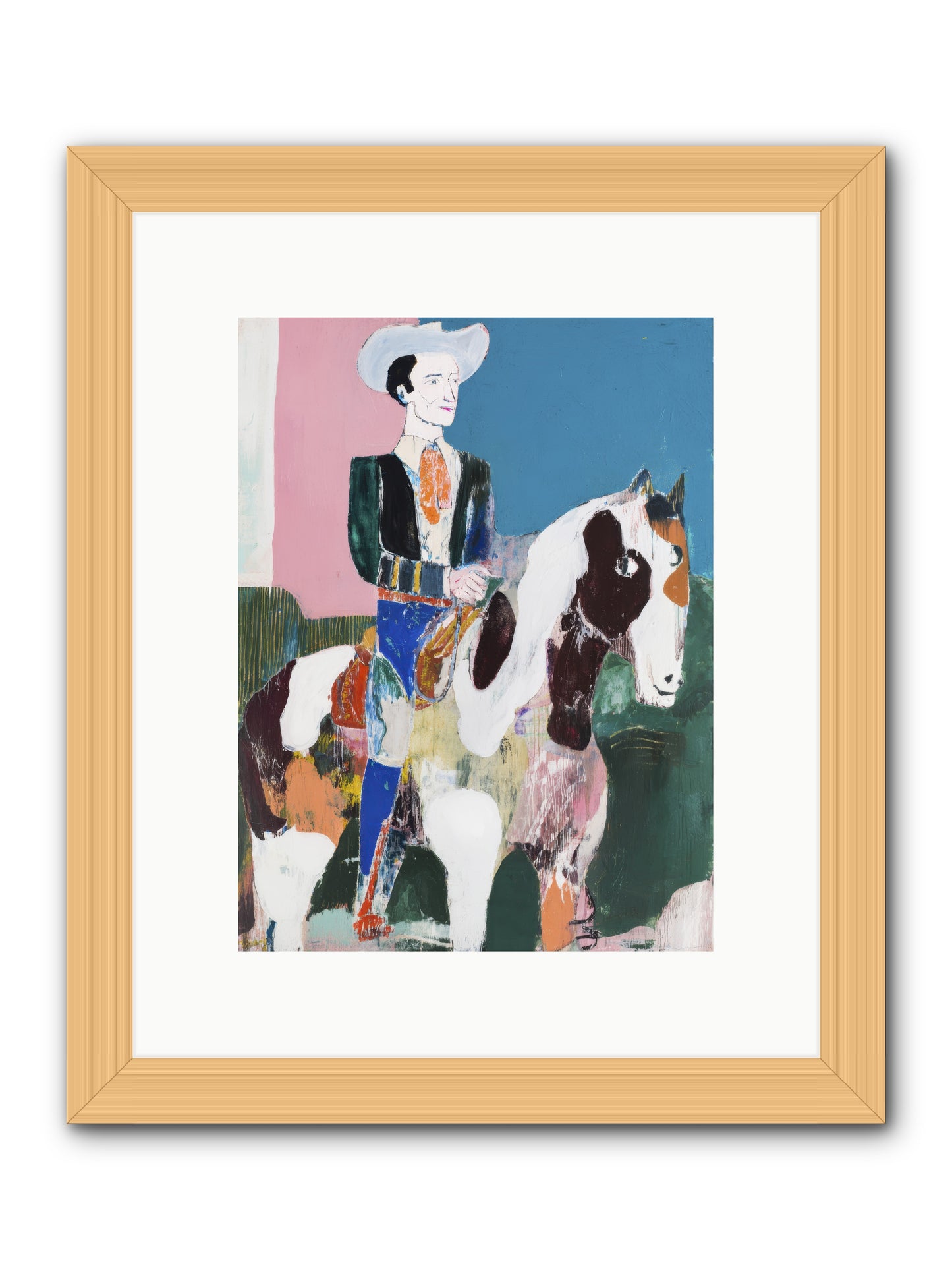 Infinite Return -- Framed Print - Natural 9x12
