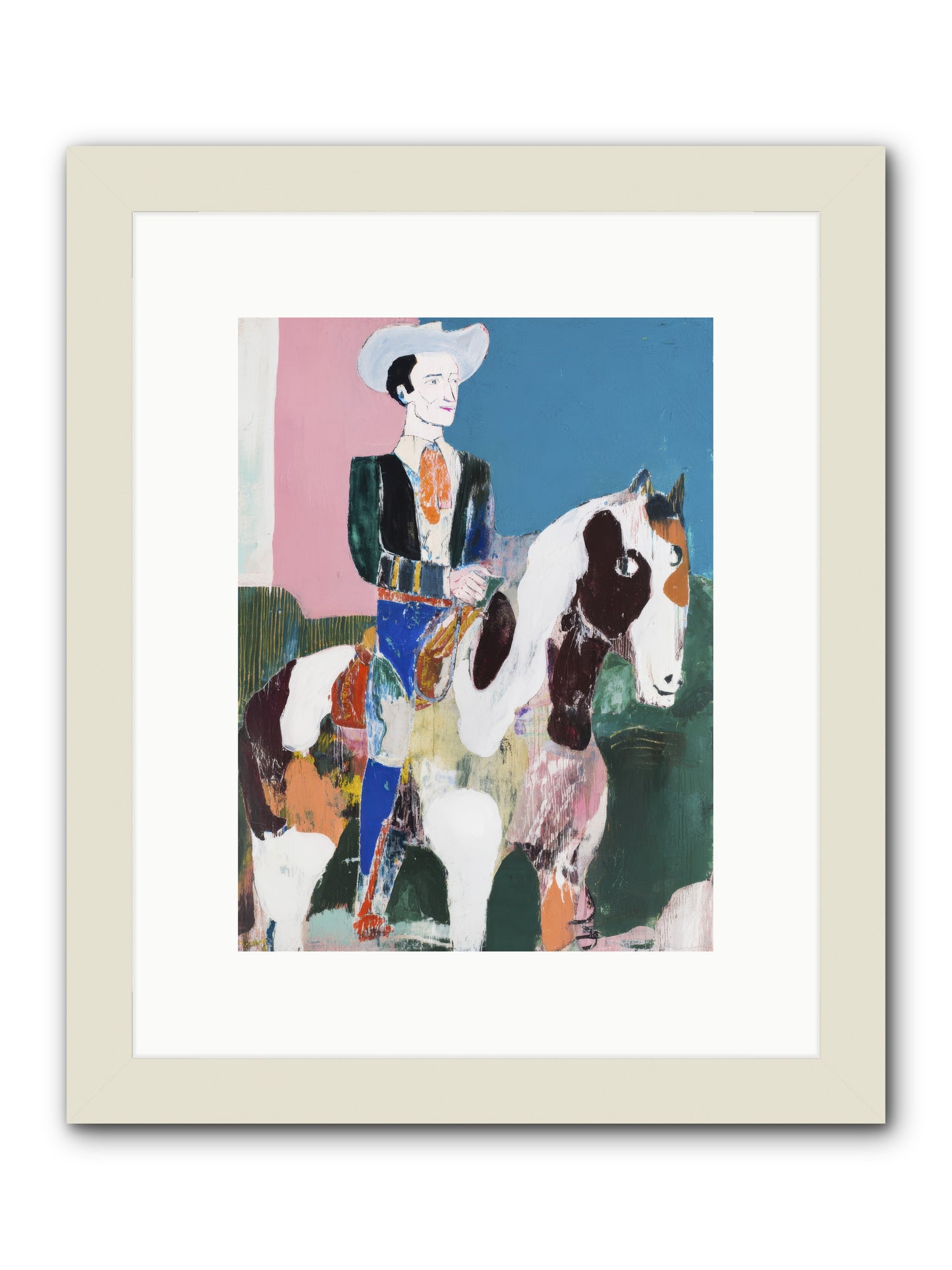 Infinite Return -- Framed Print - White 9x12