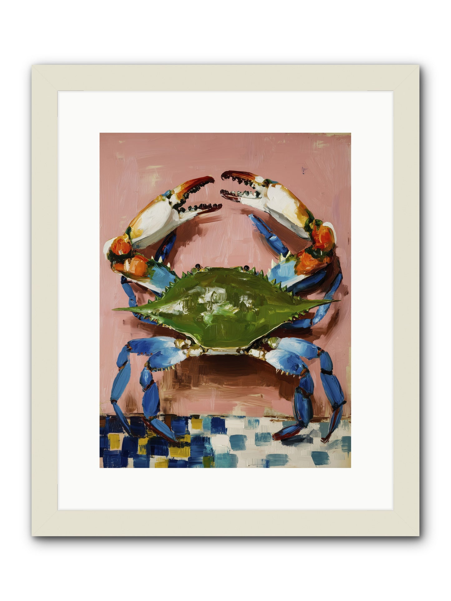 Infinity's Edge -- Framed Print - White 12x16