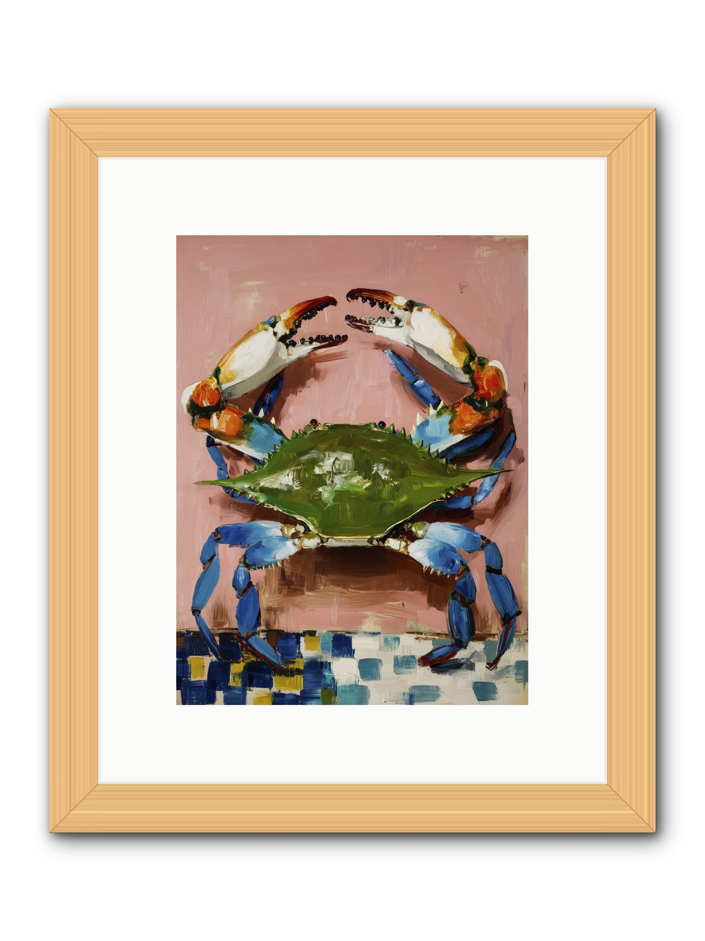 Infinity's Edge -- Framed Print - Natural 9x12