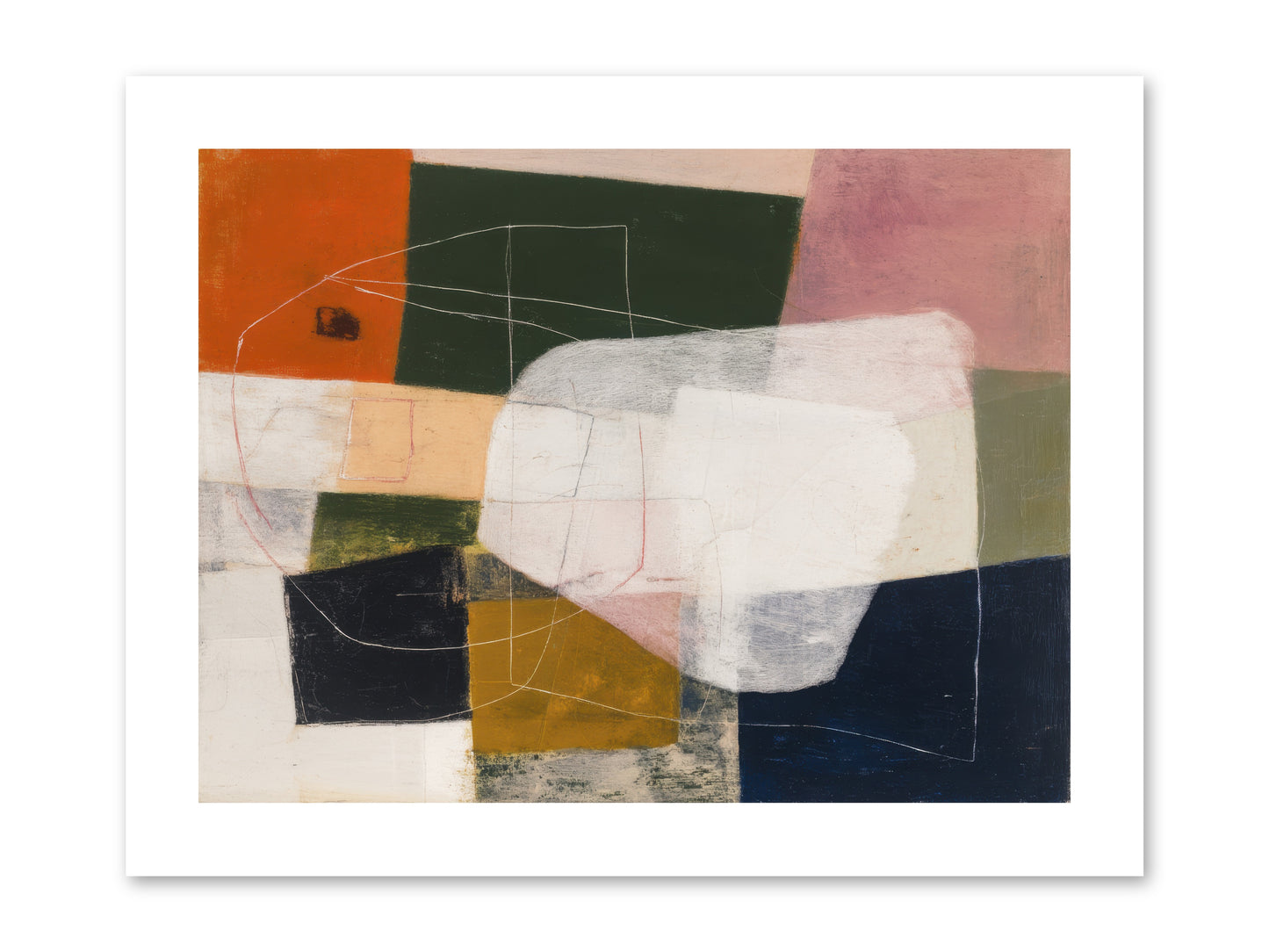 Inhabited -- Loose Canvas Print 12x9