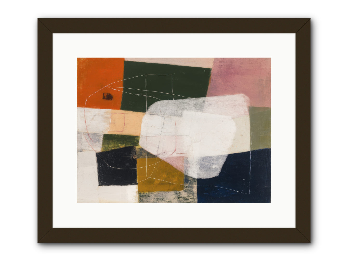 Inhabited -- Framed Print - Black 16x12