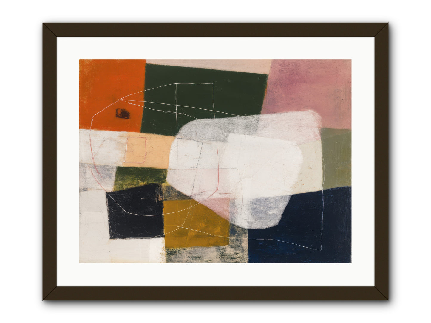 Inhabited -- Framed Print - Black 24x18