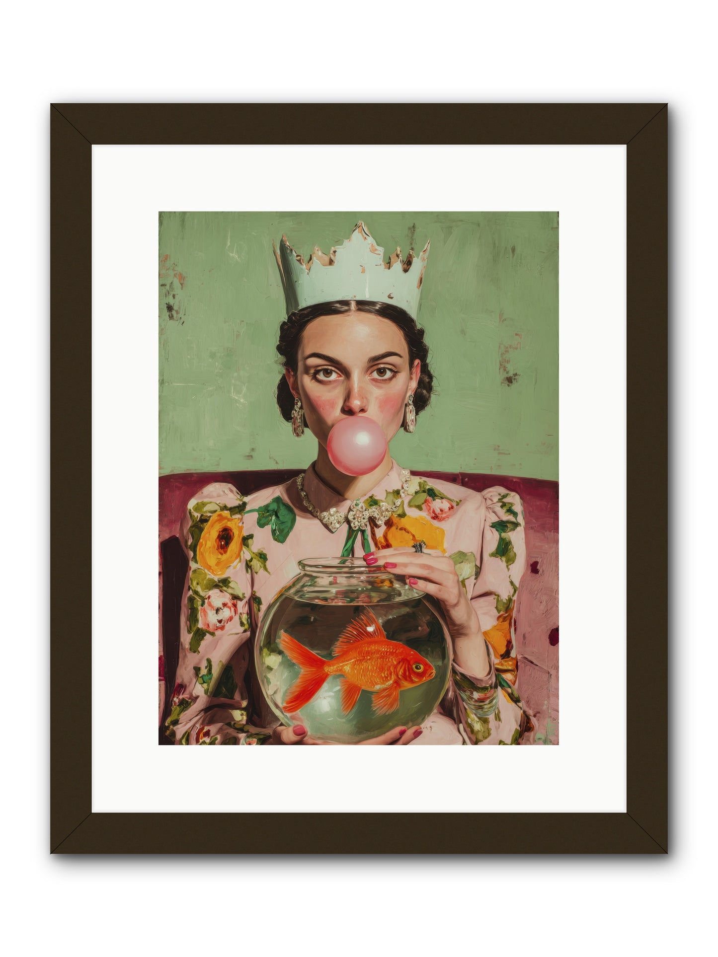 Inheritance at Honeybell Court -- Framed Print - Black 12x16