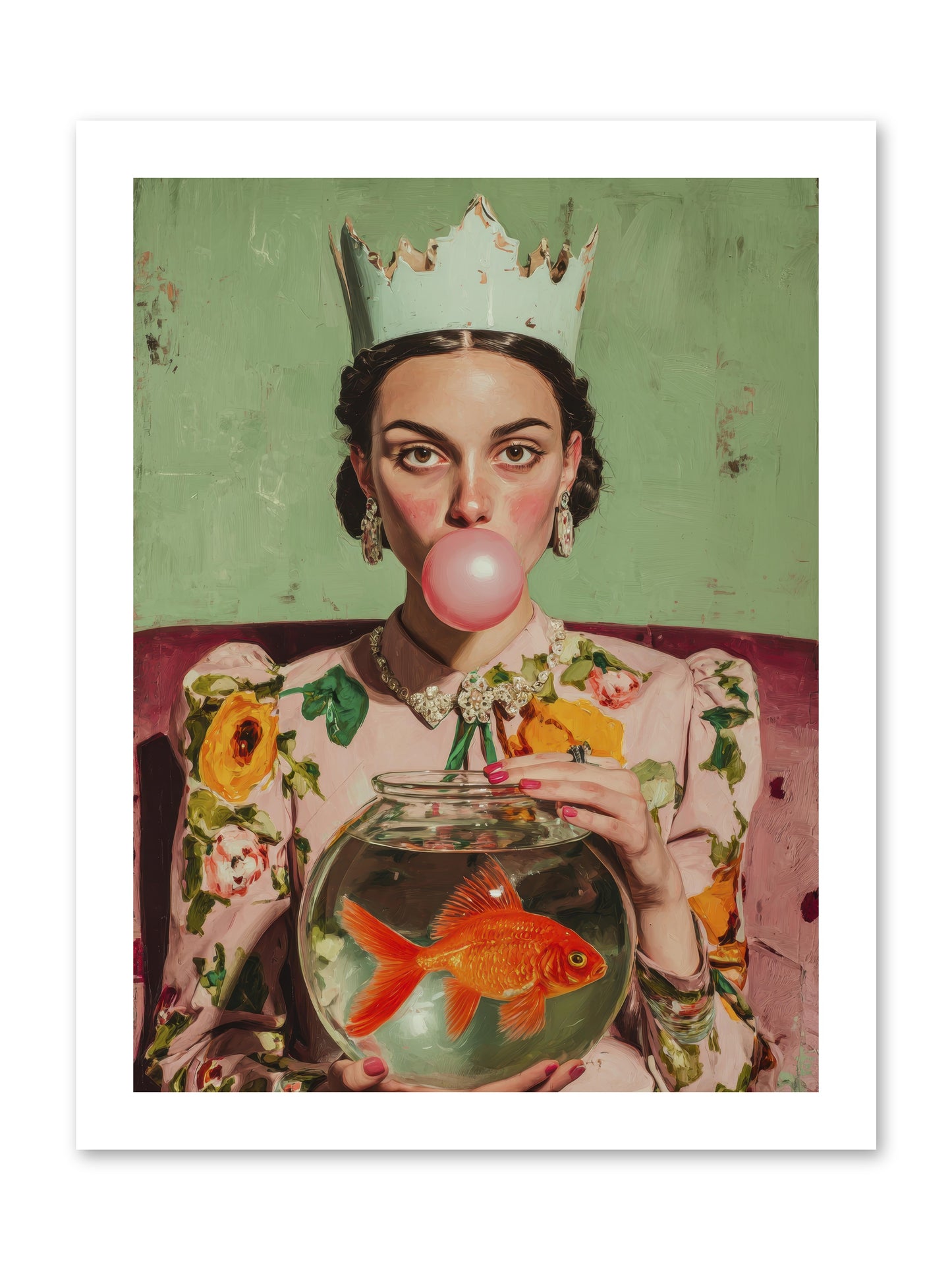 Inheritance at Honeybell Court -- Paper Print 12x16