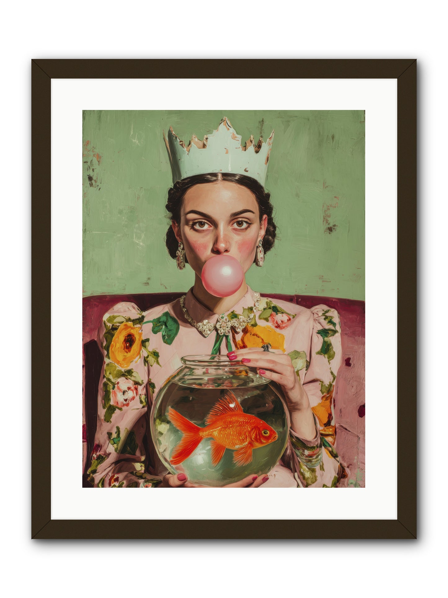 Inheritance at Honeybell Court -- Framed Print - Black 18x24