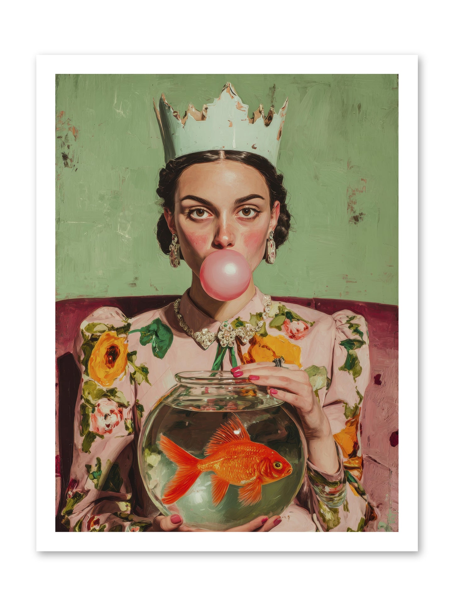 Inheritance at Honeybell Court -- Paper Print 18x24