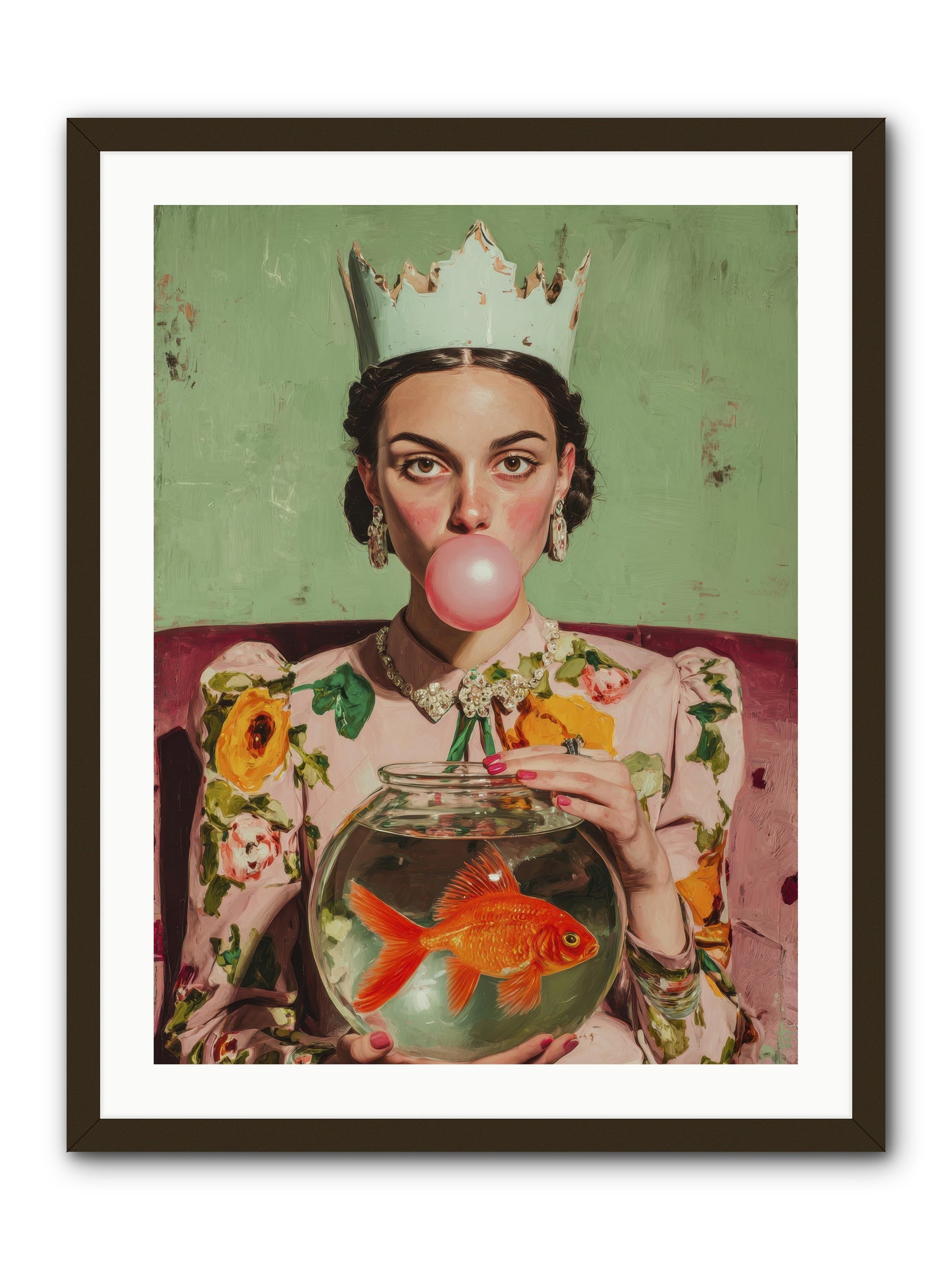 Inheritance at Honeybell Court -- Framed Print - Black 24x32
