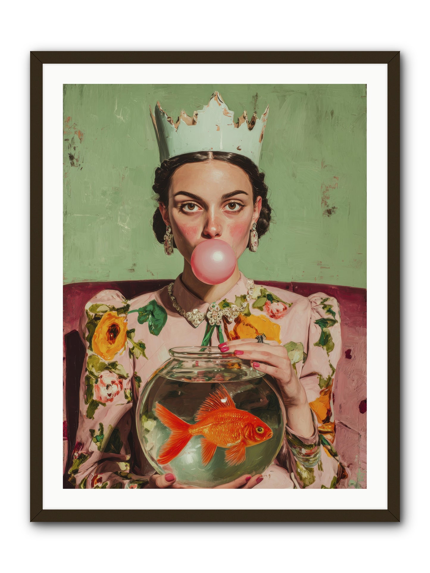 Inheritance at Honeybell Court -- Framed Print - Black 30x40