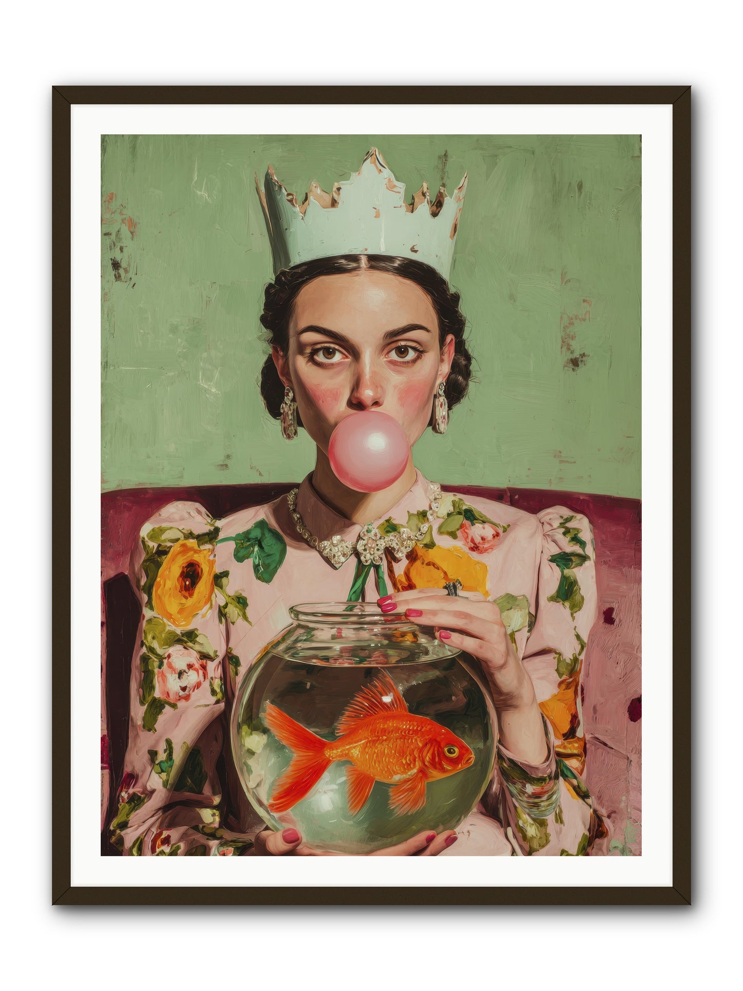 Inheritance at Honeybell Court -- Framed Print - Black 36x48