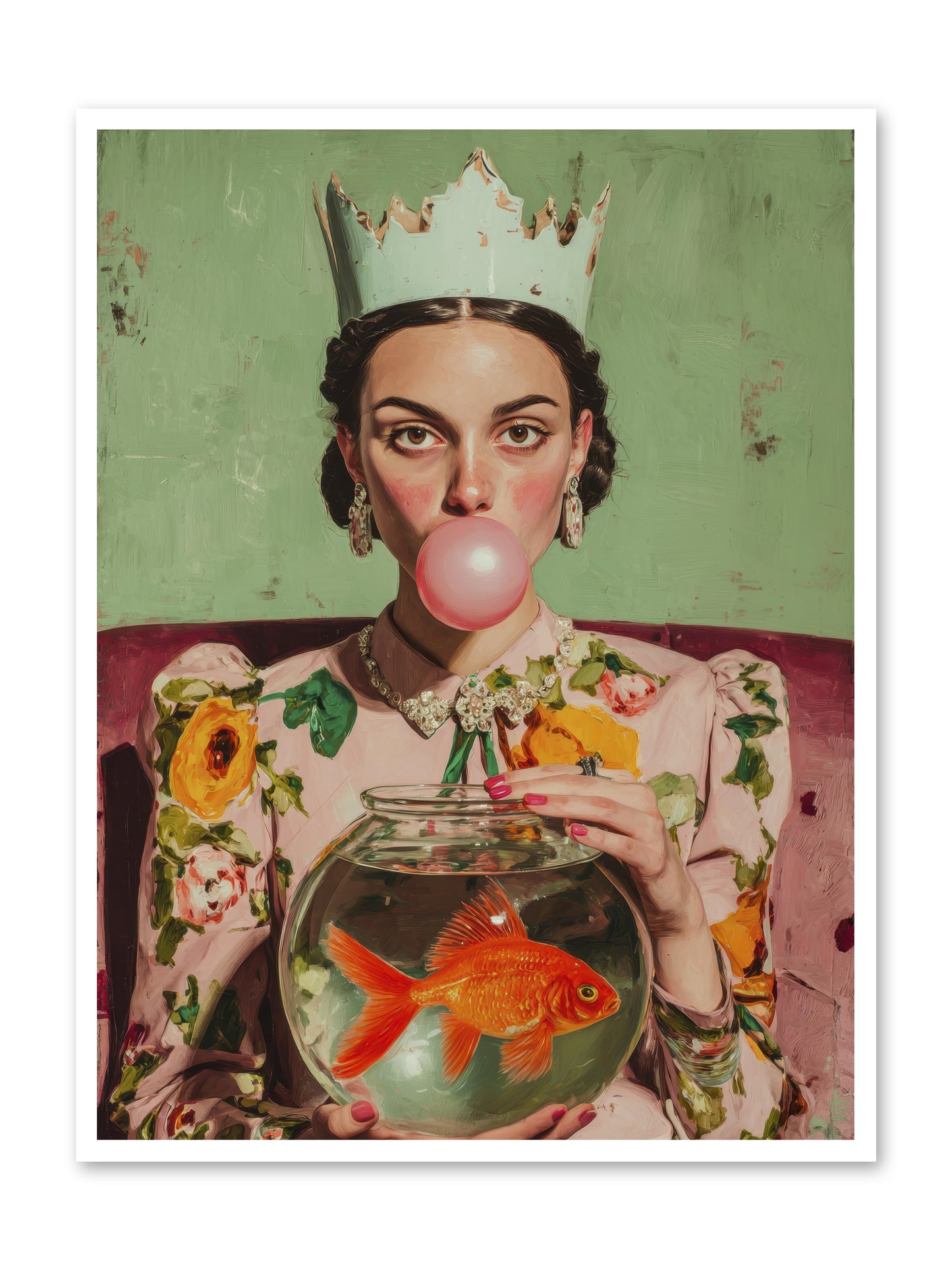 Inheritance at Honeybell Court -- Loose Canvas Print 36x48