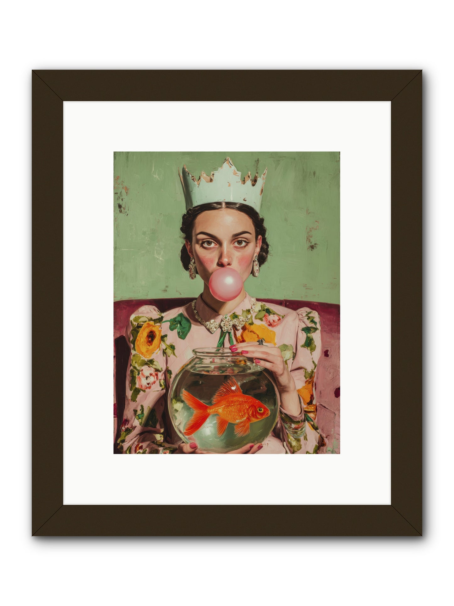 Inheritance at Honeybell Court -- Framed Print - Black 9x12