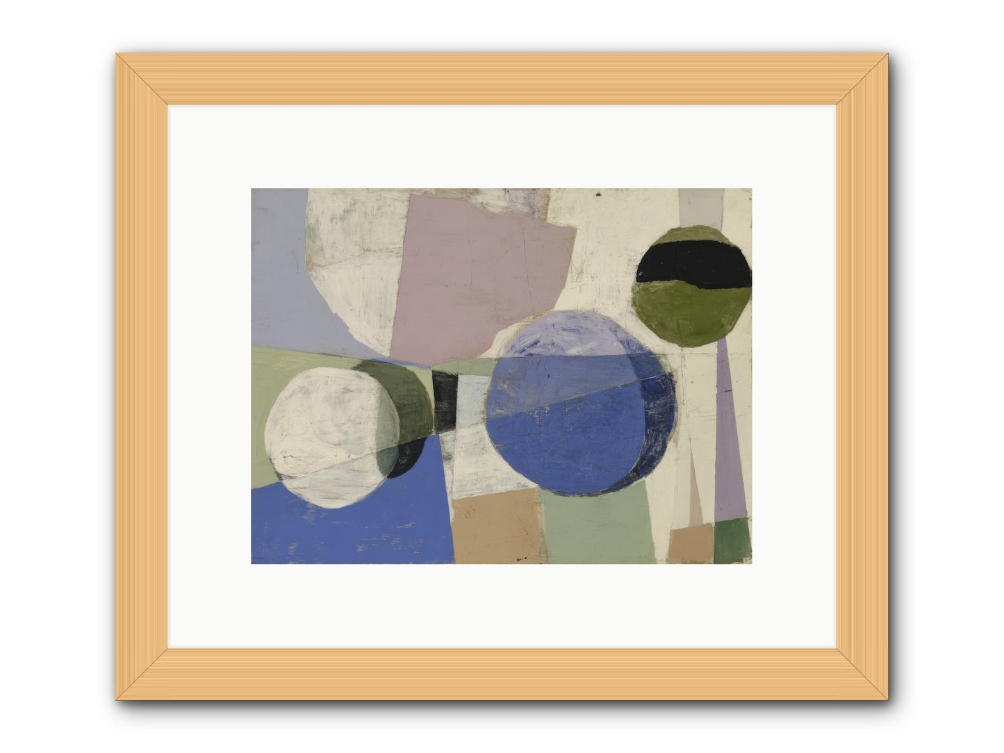 Inner Landscape -- Framed Print - Natural 12x9