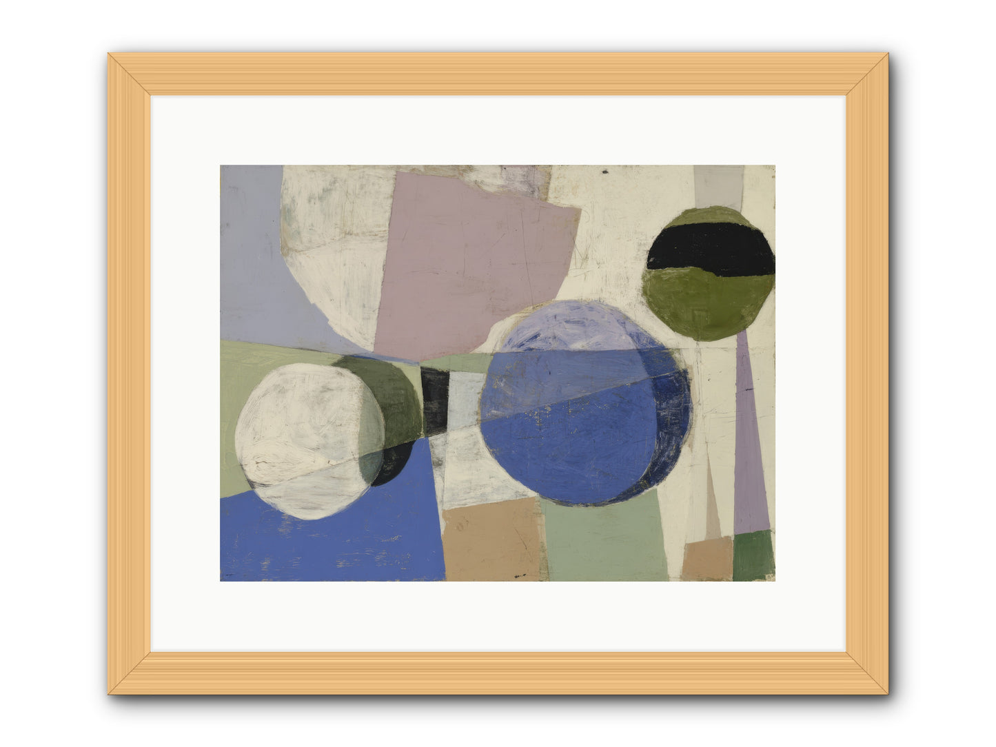 Inner Landscape -- Framed Print - Natural 16x12