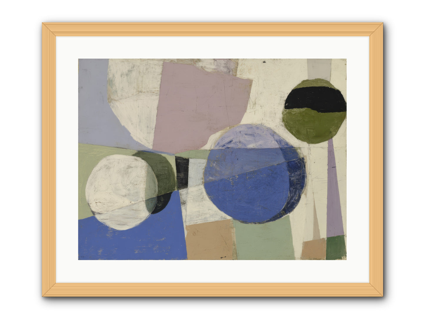 Inner Landscape -- Framed Print - Natural 24x18
