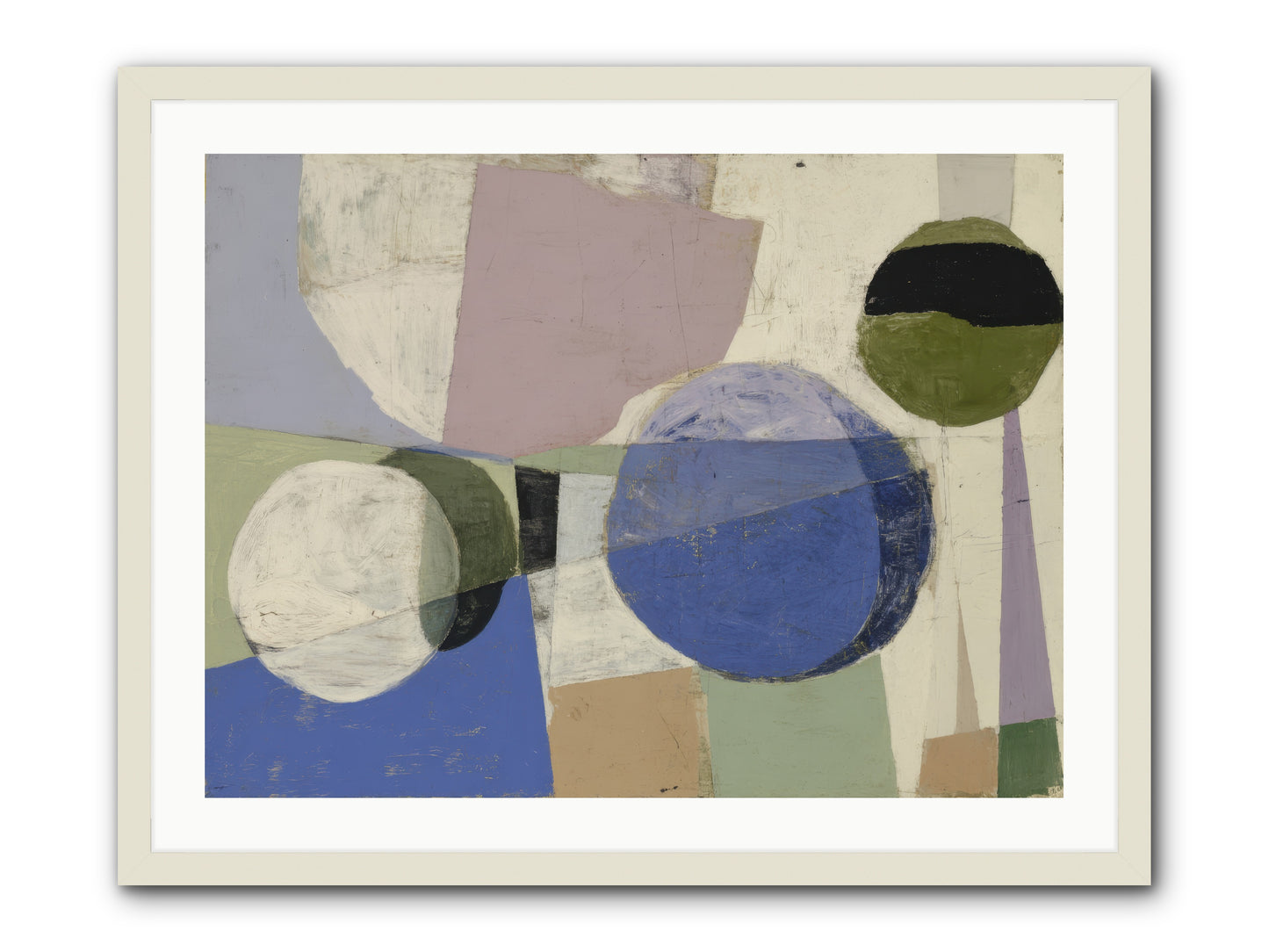 Inner Landscape -- Framed Print - White 32x24