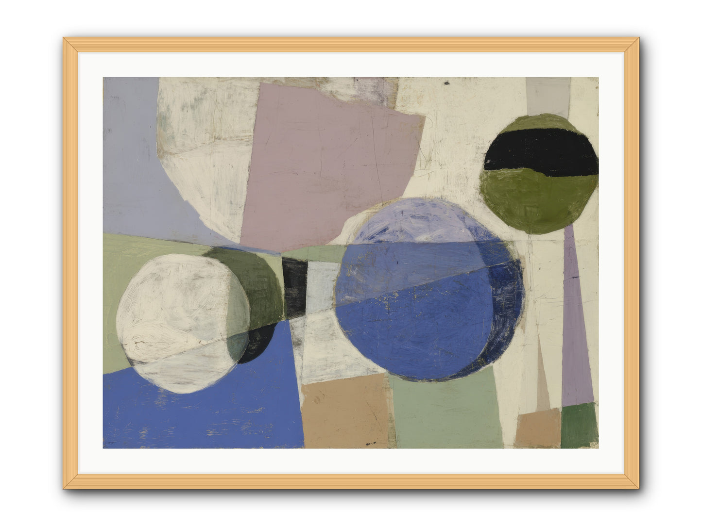 Inner Landscape -- Framed Print - Natural 40x30