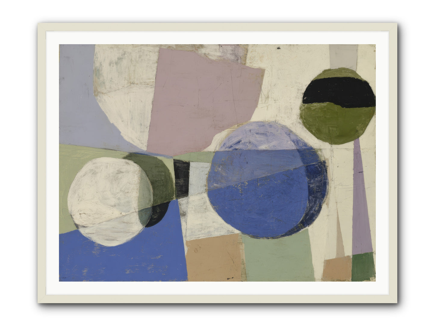 Inner Landscape -- Framed Print - White 48x36