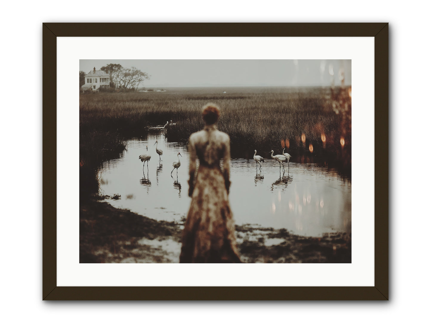 Instructions for Flight -- Framed Print - Black 24x18