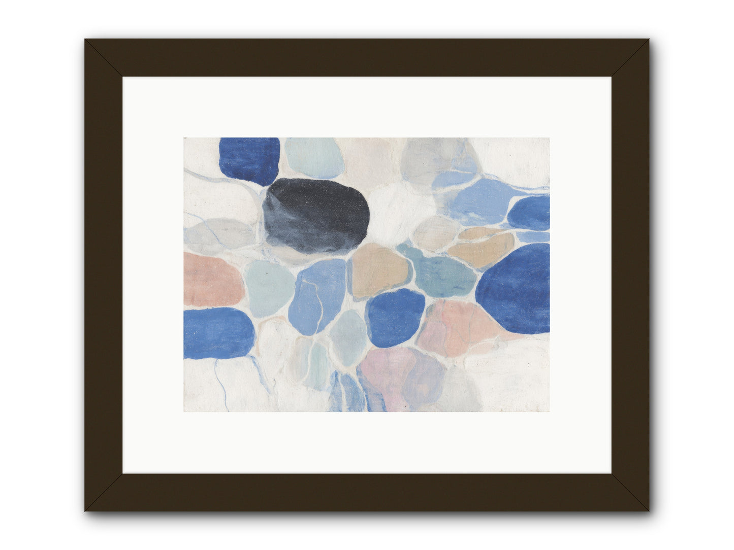 Interwoven Silence -- Framed Print - Black 12x9