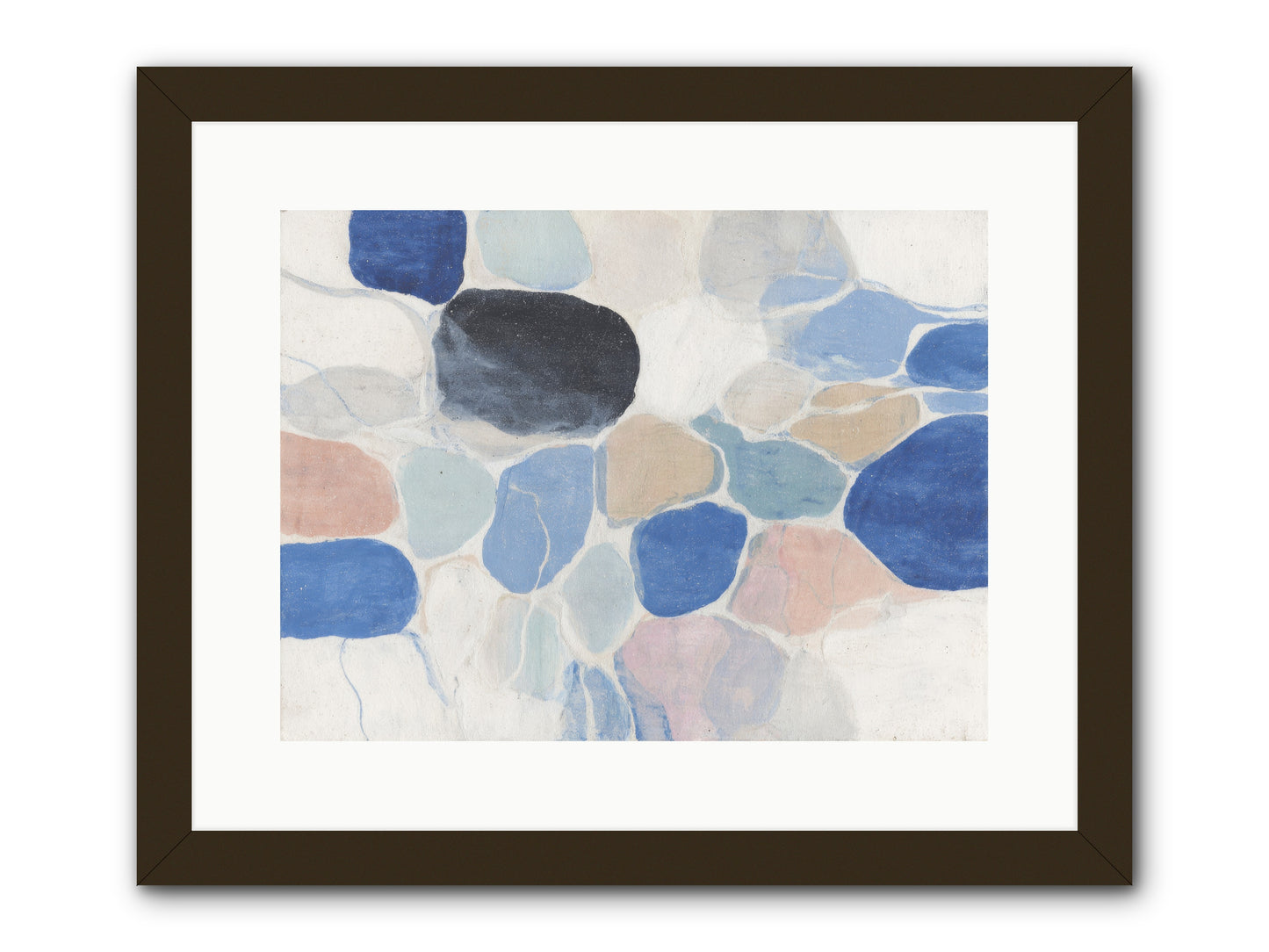 Interwoven Silence -- Framed Print - Black 16x12